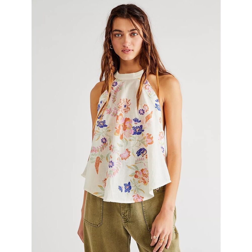 Free People Emily Printed Tank Medium